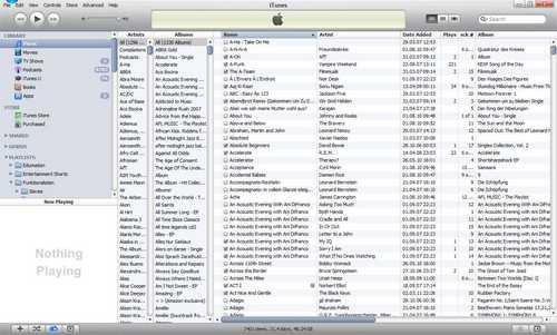 iTunes-Library-Screenshot